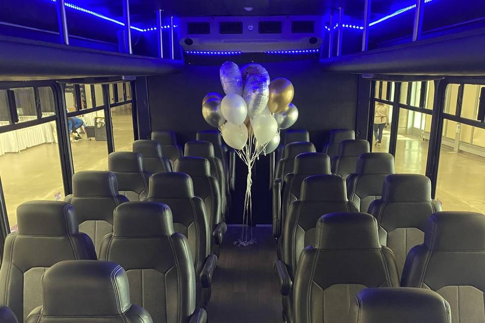 24 Passenger Interior