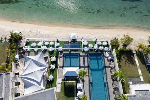 Beachfront reception