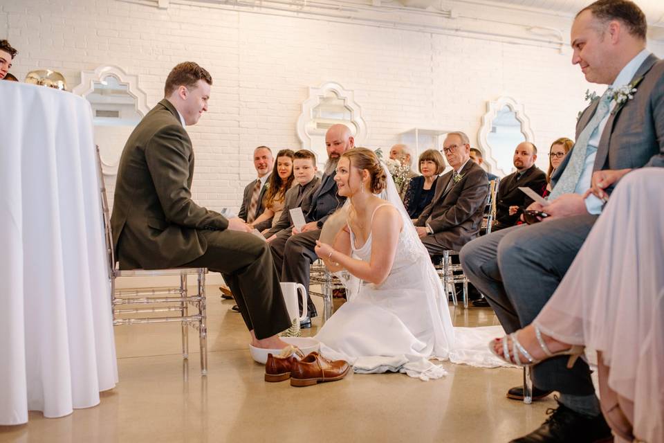 Foot Washing Ceremony