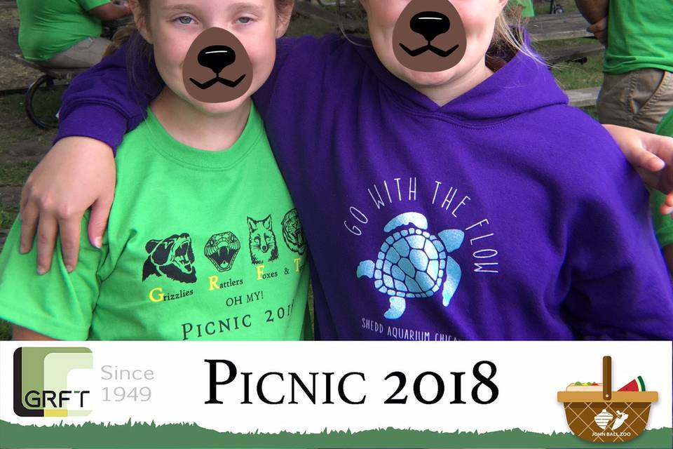 Corporate Picnic Photo Booth