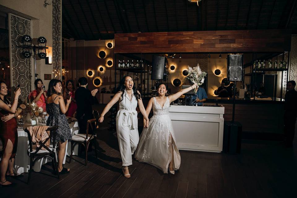 Wedding reception