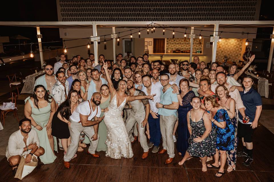 Wedding reception