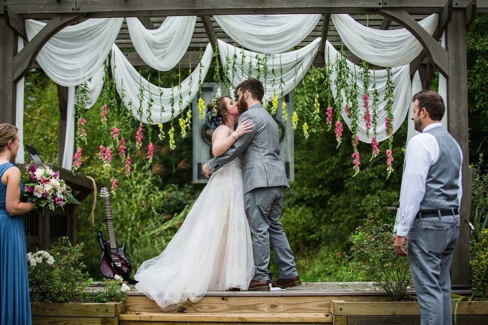 Ceremony gazebo