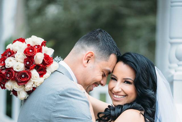 Sweet newlyweds