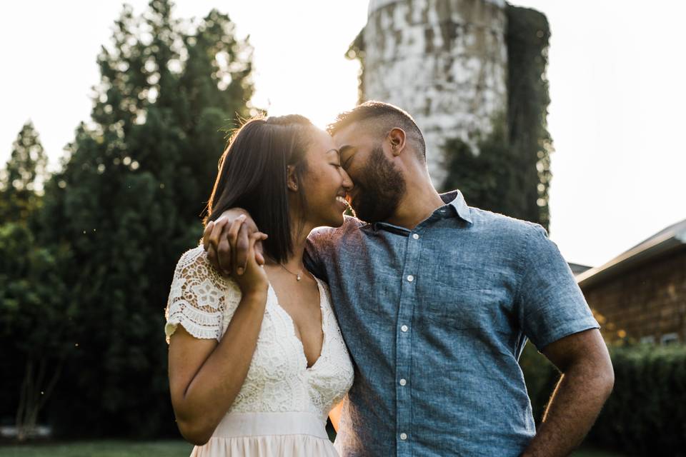 Lavender Field Anniversary Session