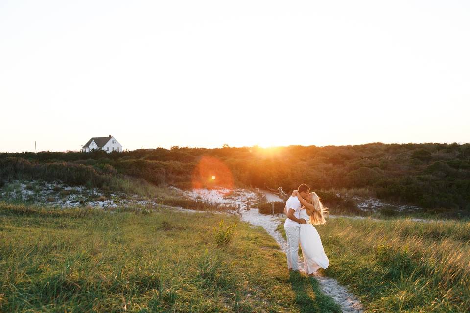 Island Beach Engagement