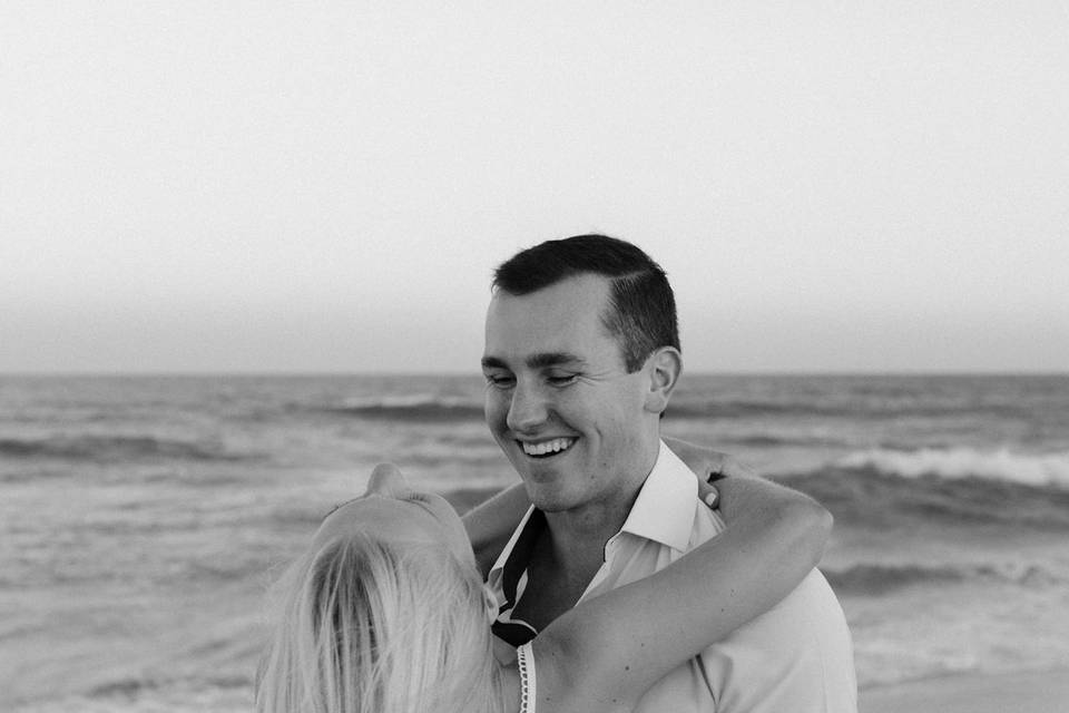 Island Beach Engagement