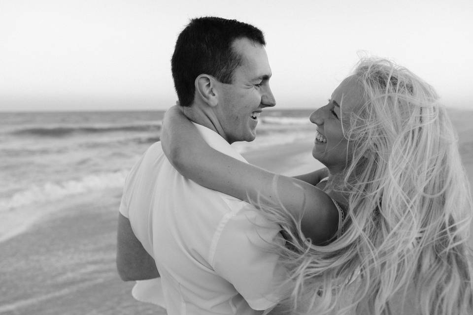 Island Beach Engagement
