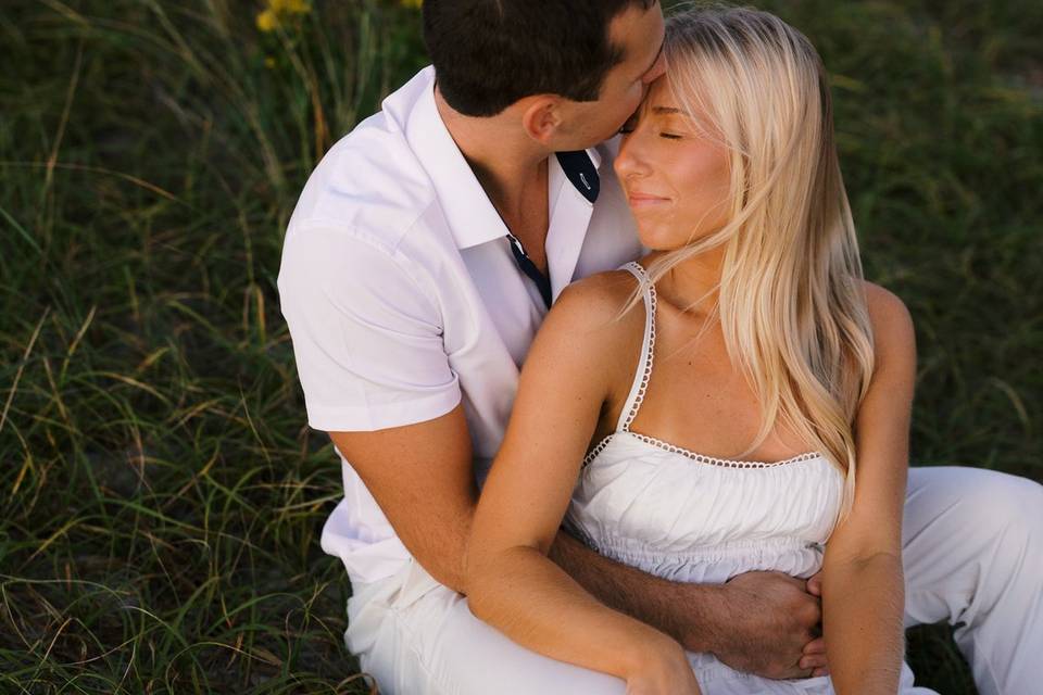 Island Beach Engagement
