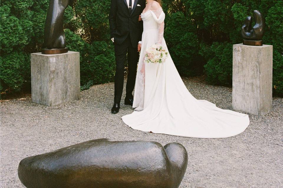 Grounds for Sculpture Wedding