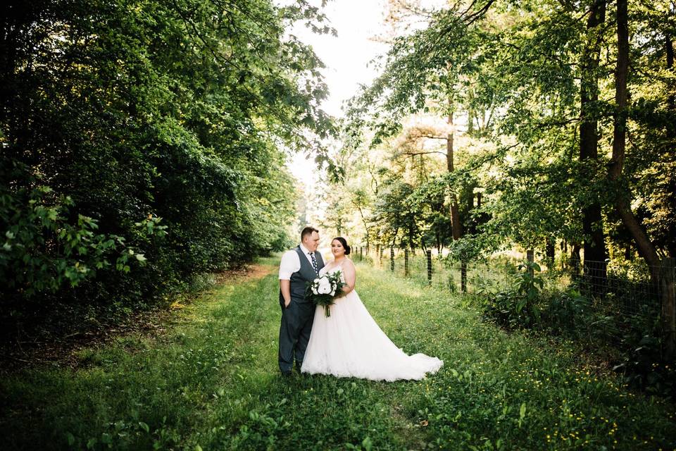 Beautiful rustic wedding