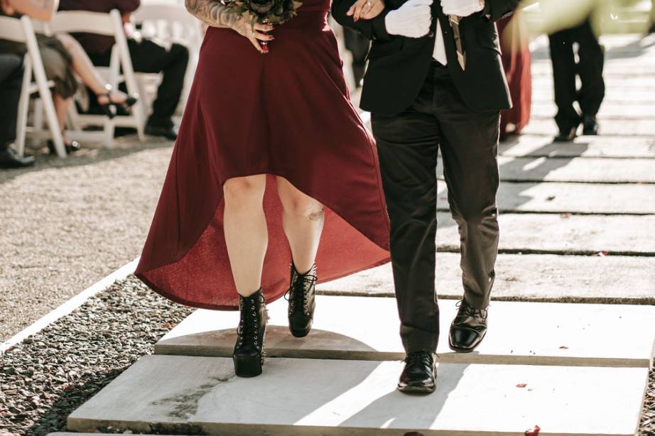 Walking down