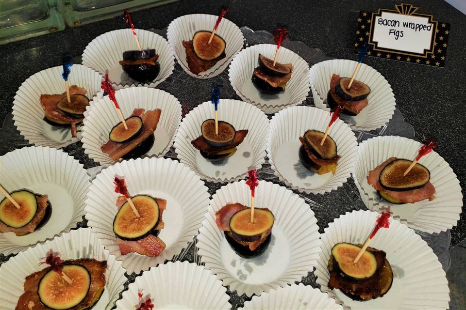 Bacon Wrapped Figs