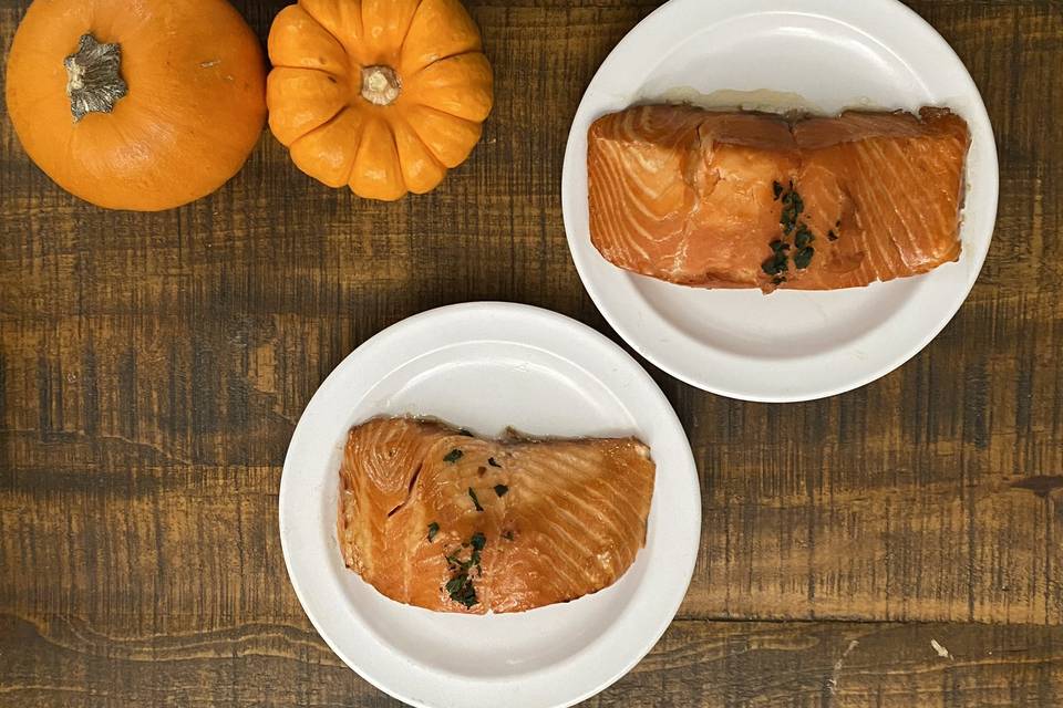 Sweet Bourbon Salmon