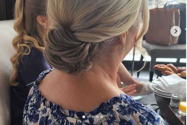 Chic and simple updo