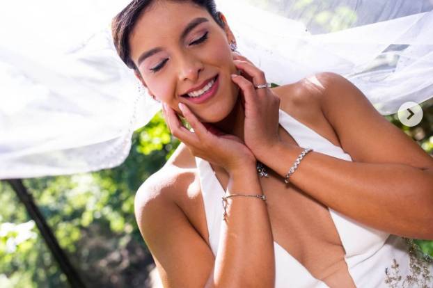 Stunning wedding hair and makeup