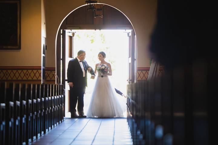 Walking down the aisle