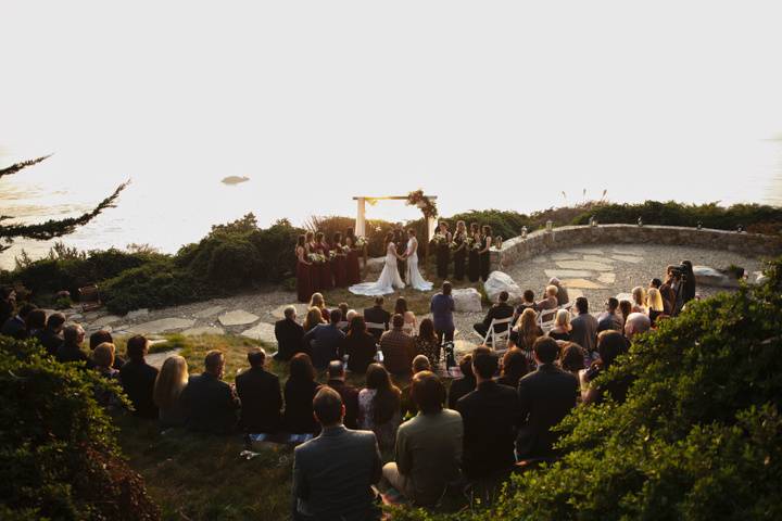 Land and Seascape wedding
