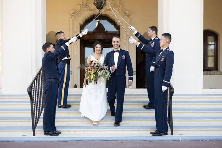 A Navy wedding