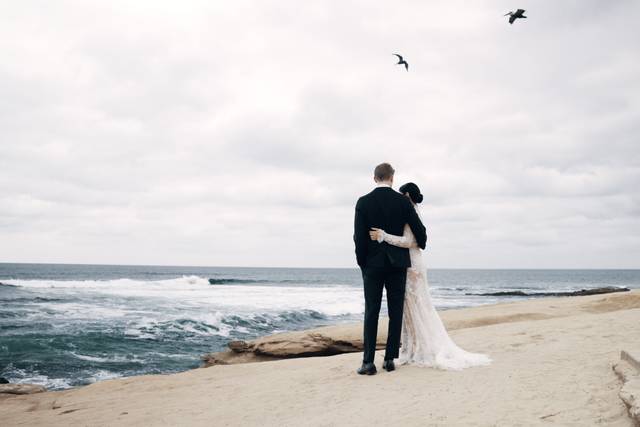 Overlooking La Jolla Cliffs