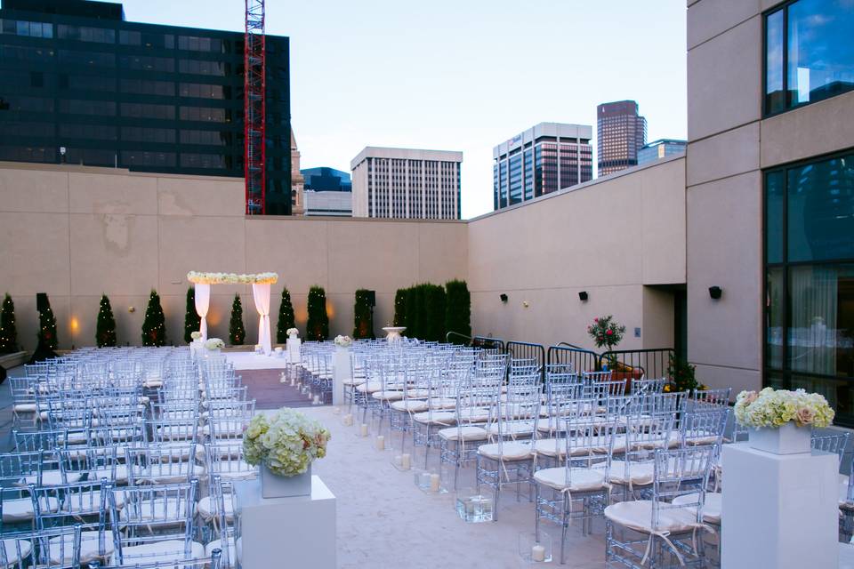 Pool Terrace Ceremony