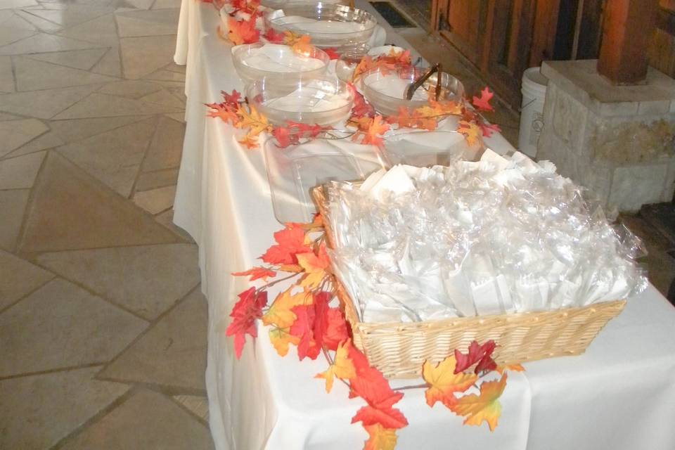 Kindred oaks BBQ wedding cater