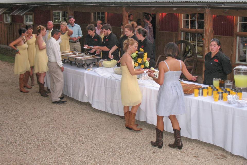 Lemonade buffet