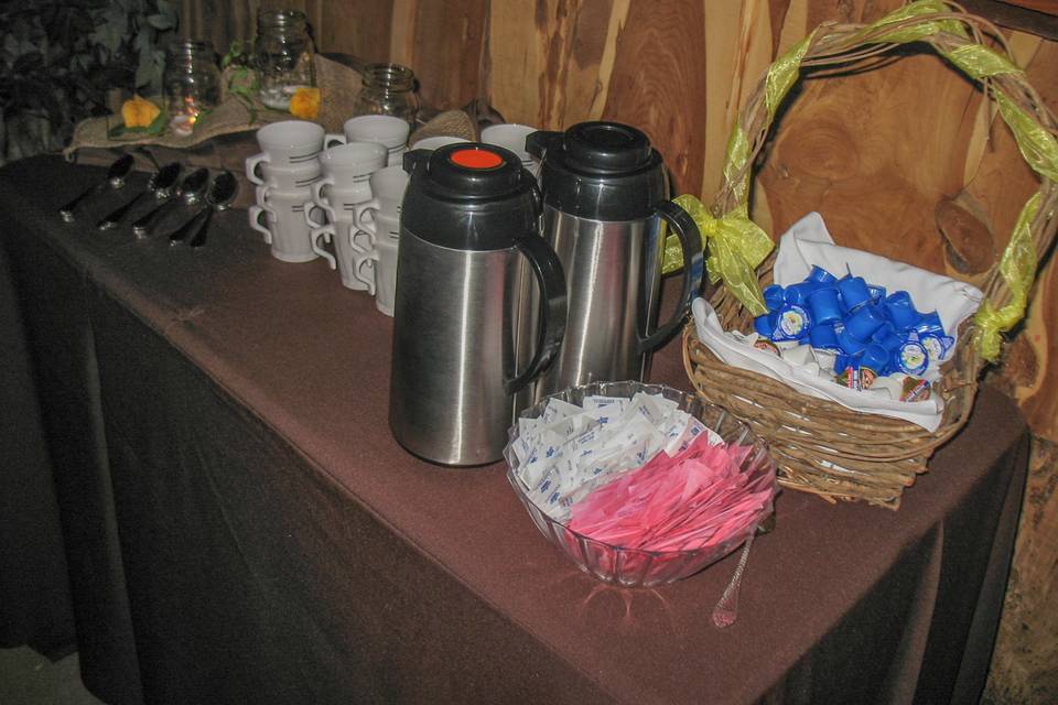 Coffee and tea