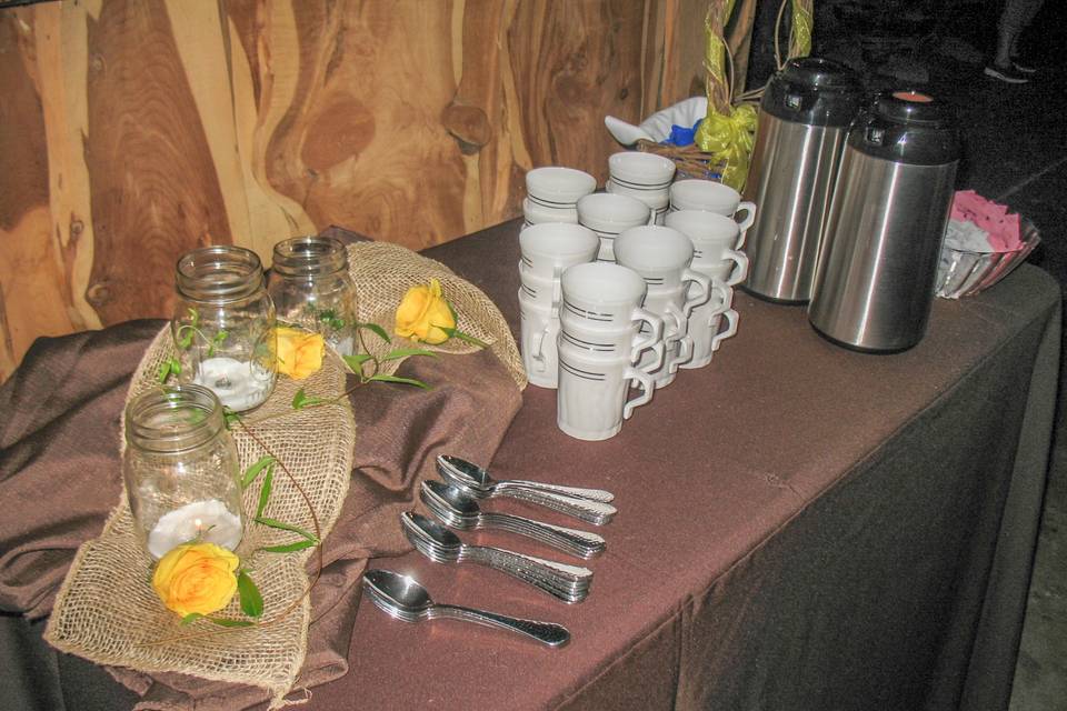 Moon river wedding catering