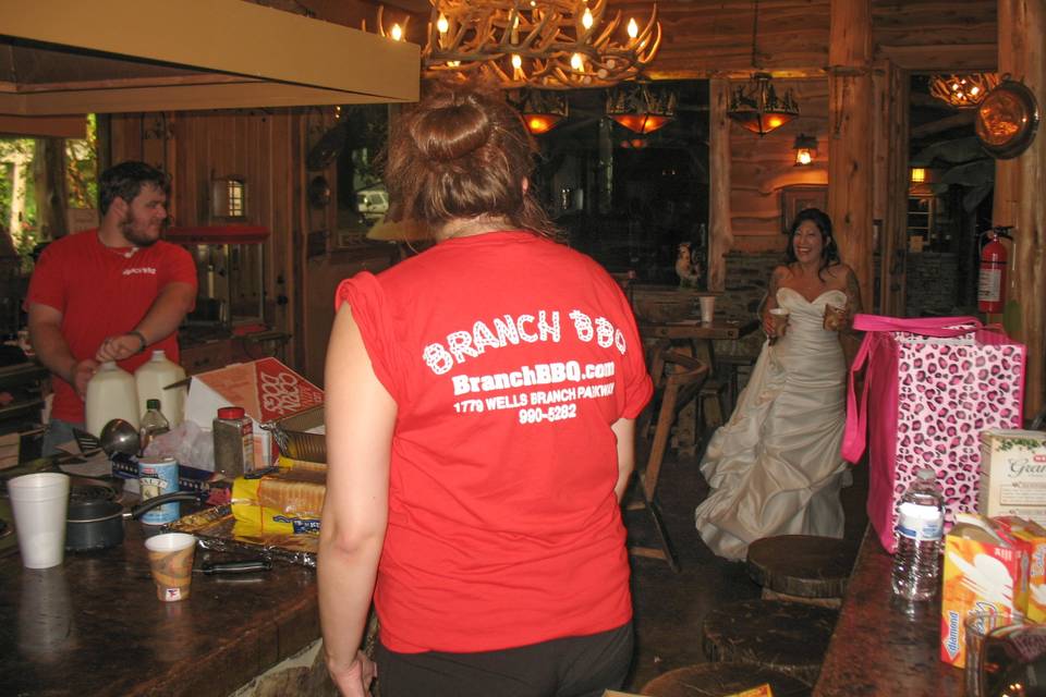 Moon river wedding catering