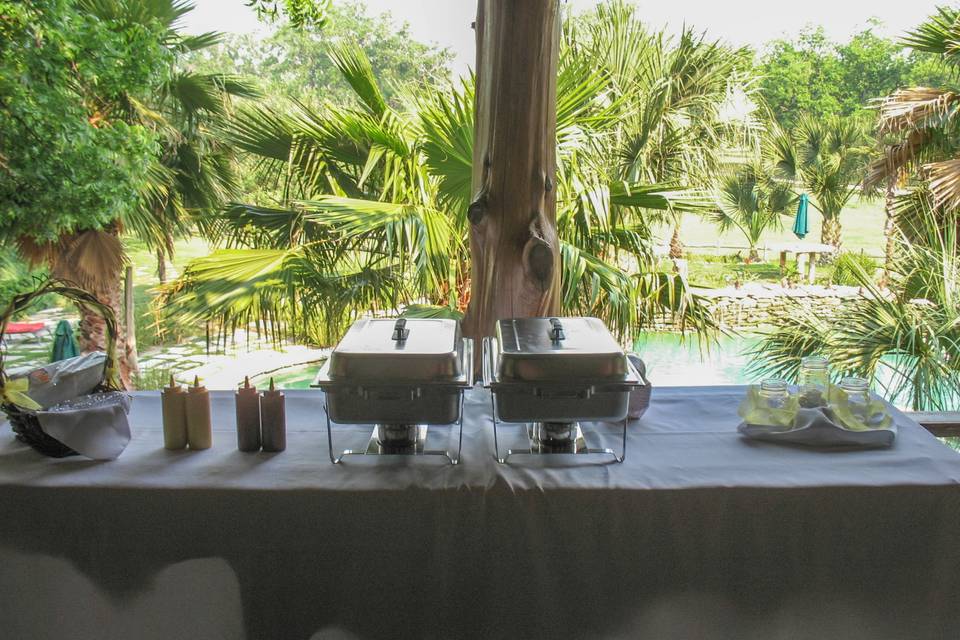 Catering spread