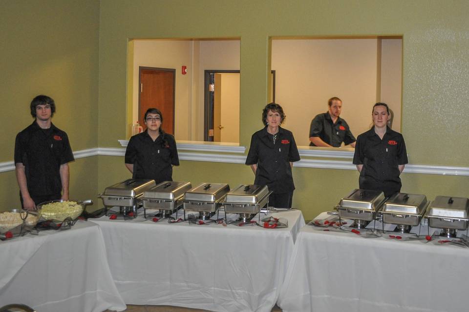 Onion creek wedding Catering