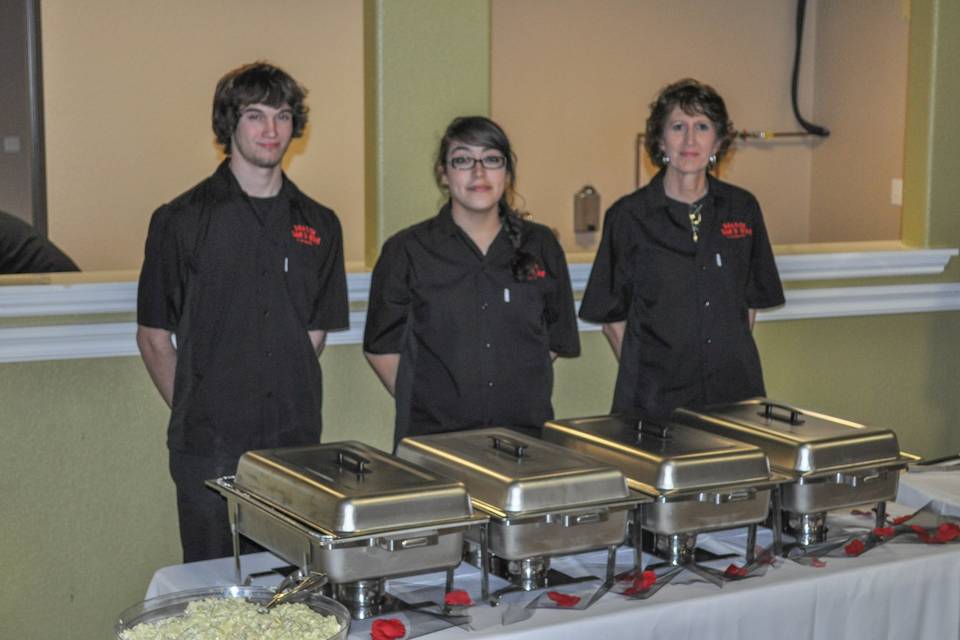 Onion creek wedding Catering