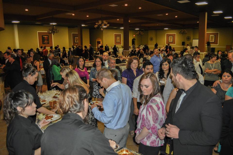 Onion creek wedding Catering