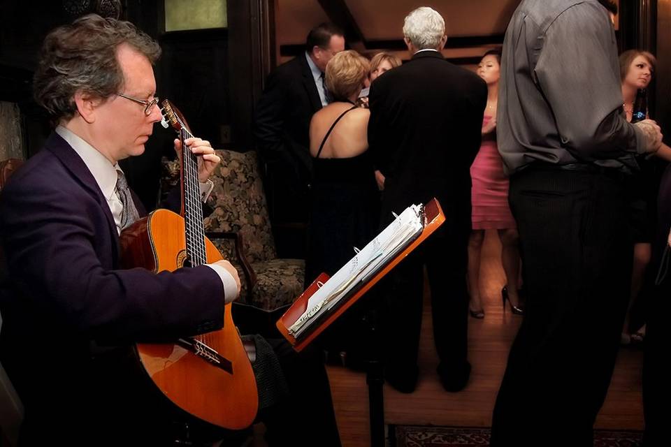 The wedding guitarist