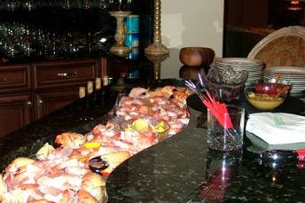 Fresh stone crabs from the Gulf