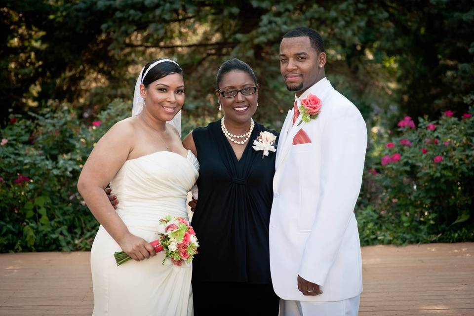 Rev. Marsha Thomas, Wedding Officiant & Pre-Marriage Coach