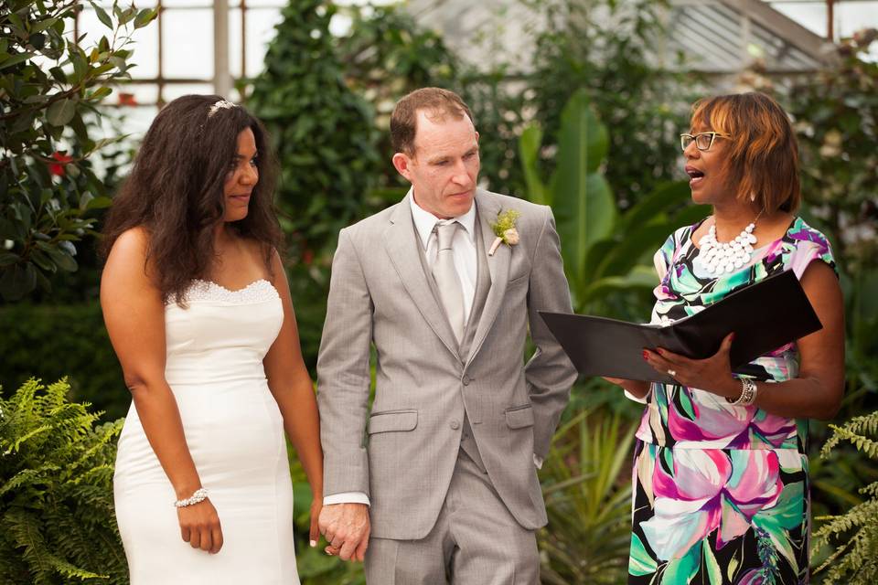 Rev. Marsha Thomas, Wedding Officiant & Pre-Marriage Coach