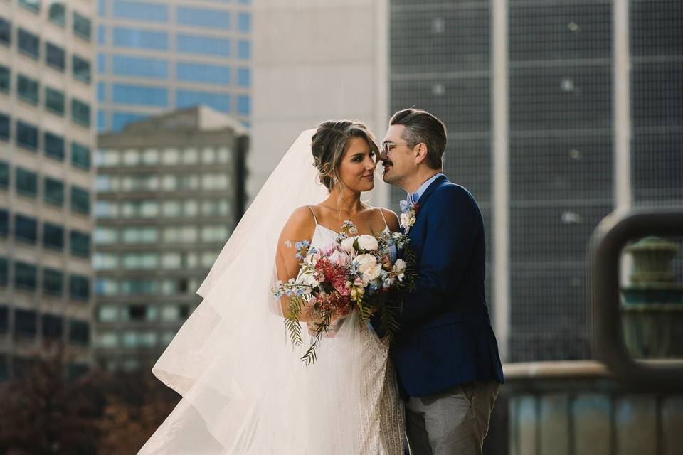 Downtown Nashville wedding