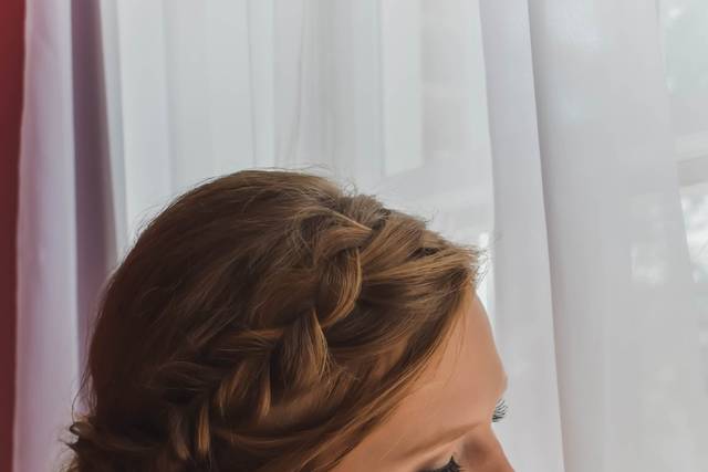 Braided updo
