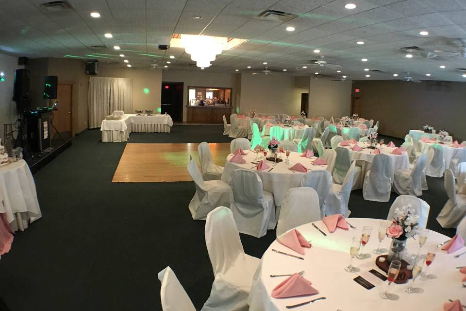 Wedding reception