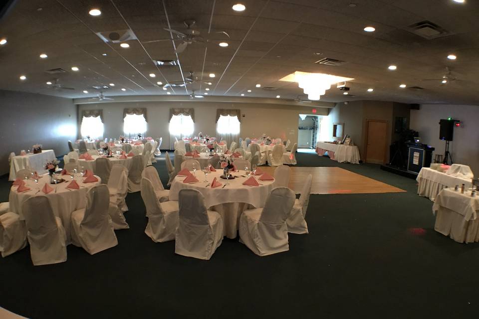 Wedding reception