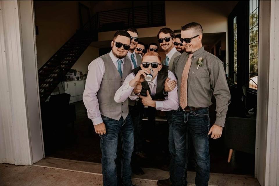 The groomsmen