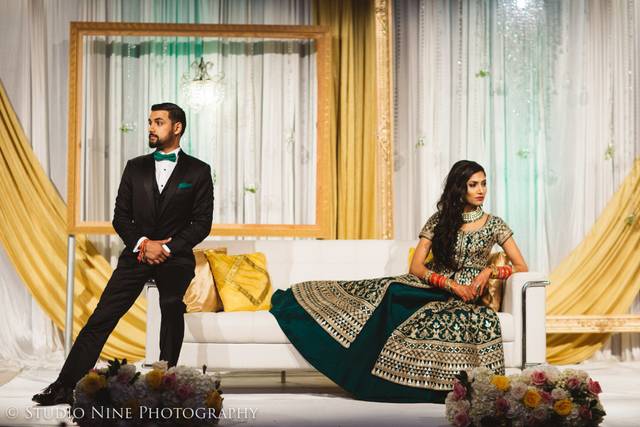 Bride and groom