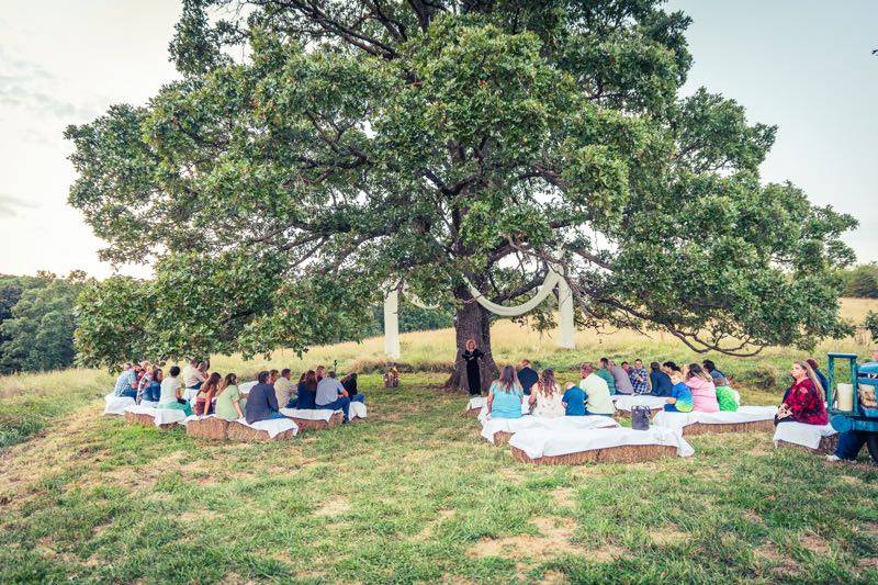 Outdoor ceremony