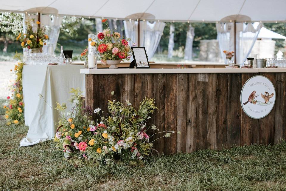 Summer bar