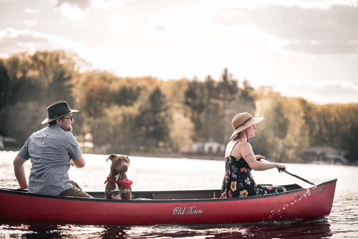 Canoe engagement shoot!