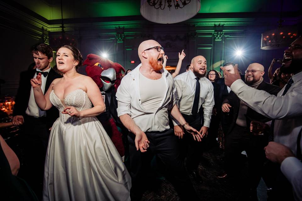Bride and Groom Dance