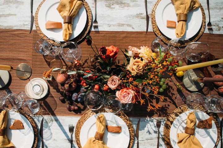 Table Scape Bridal Shower