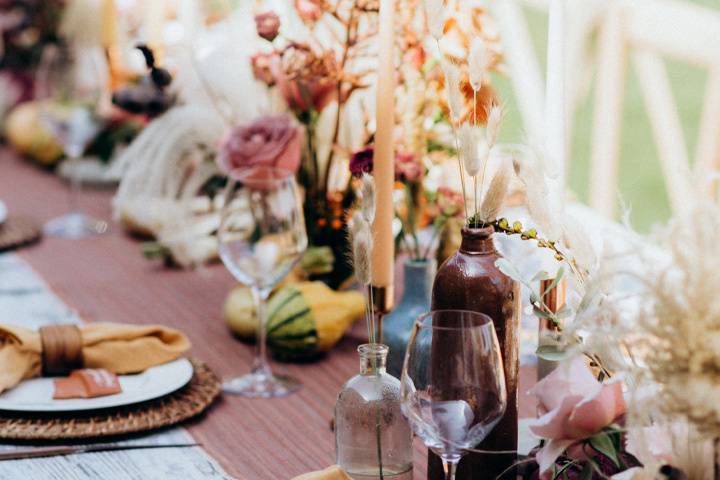 Table Scape Bridal Shower